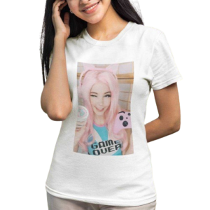 Belle Delphine Game Over Logo T Shirt